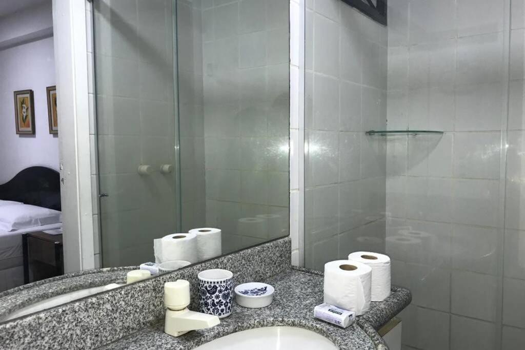 Apartament 13 Flat Beira Mar Com Energia, Vaga, 3 Camas, Wi-Fi E Ar Fortaleza  Zewnętrze zdjęcie
