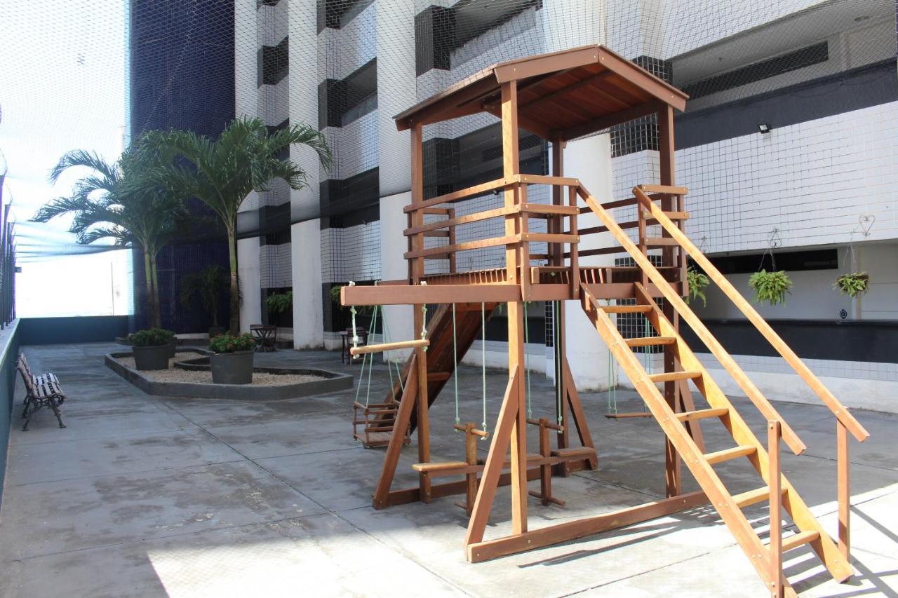 Apartament 13 Flat Beira Mar Com Energia, Vaga, 3 Camas, Wi-Fi E Ar Fortaleza  Zewnętrze zdjęcie