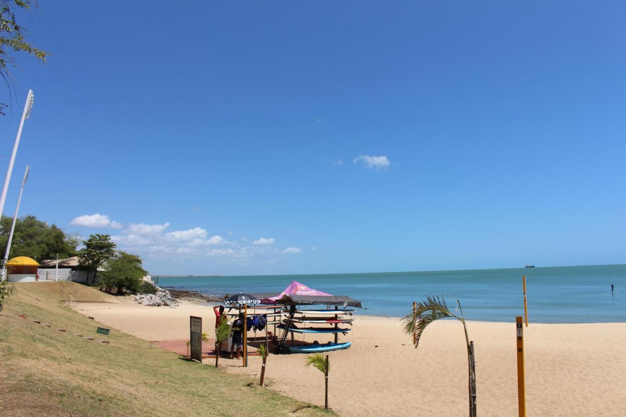 Apartament 13 Flat Beira Mar Com Energia, Vaga, 3 Camas, Wi-Fi E Ar Fortaleza  Zewnętrze zdjęcie